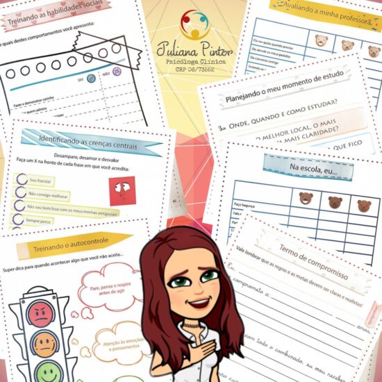 🤖 Caderno de Atividades: Psicoeducação das Emoções